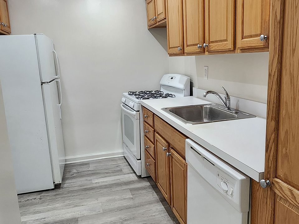 Kitchen has dishwasher and microwave