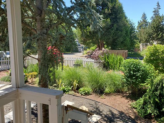 Looking out front door