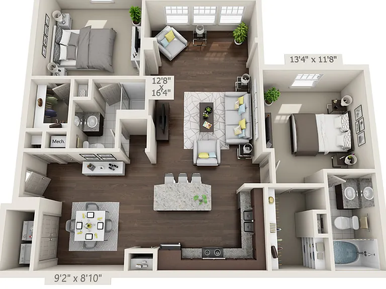 3D Floorplan Rendering 3D Floorplan Rendering