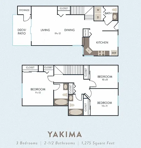 Floor plan Yakima