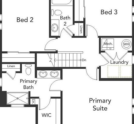 Rendering of Percheron 2nd Floor