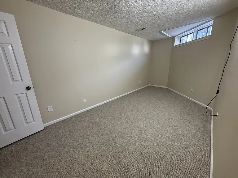 Basement bedroom