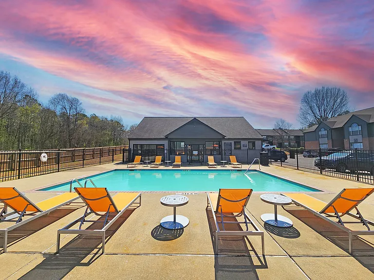Sparkling Resort Style Pool