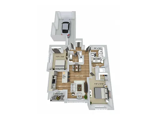 Floor plan Stage 2.2
