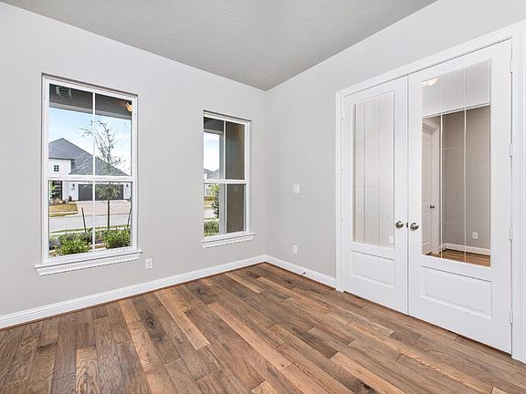 Study with french doors