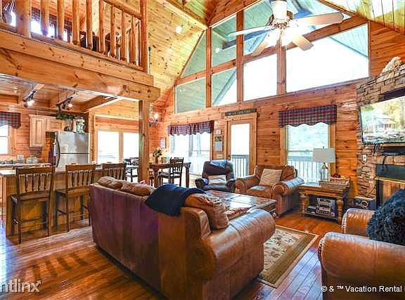 The bright and beautiful great room