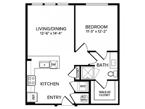 Floor plan A1A