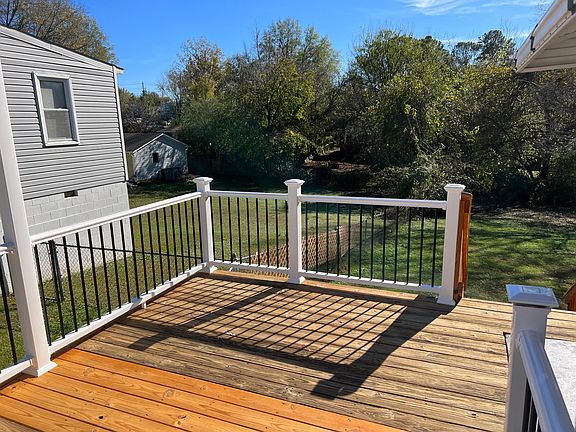 Deck View of Backyard