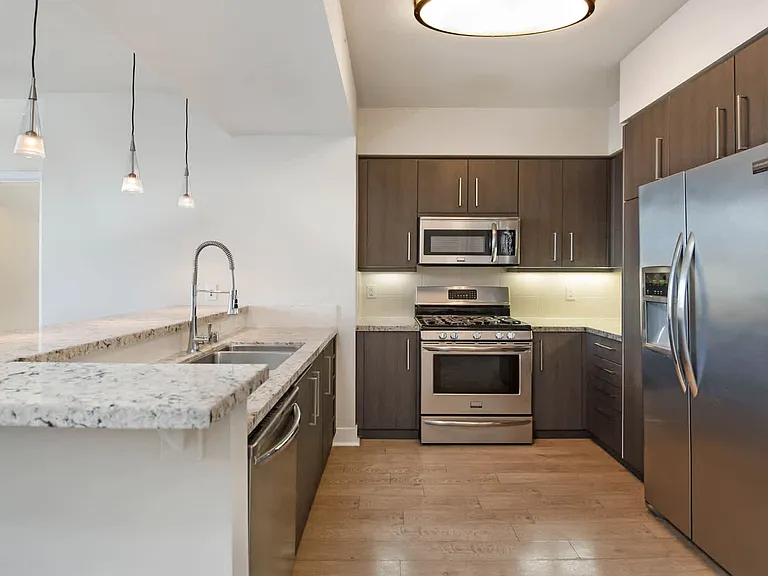 Kitchen with Stainless Steel Appliances