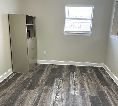 Reception office with window