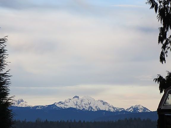 Winter view - living room