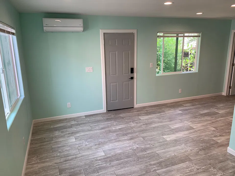 living and entrance