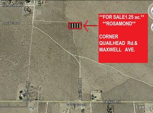 Quailhead Rd., rosamond, CA 93560