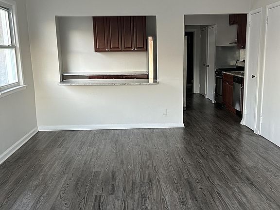 Living Room into Kitchen View