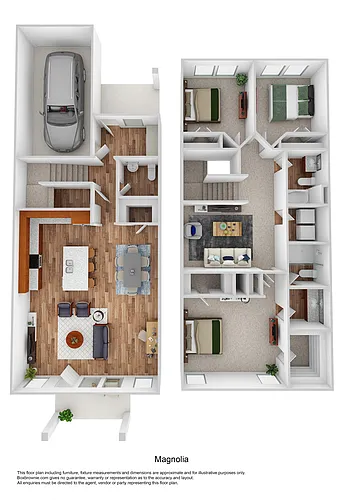 Floor plan Magnolia