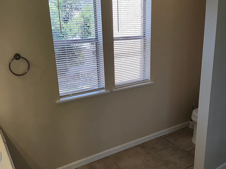 Master Bathroom - Front window area