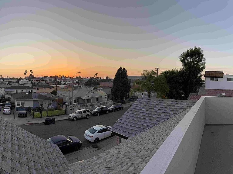 Master bedroom suite balcony view