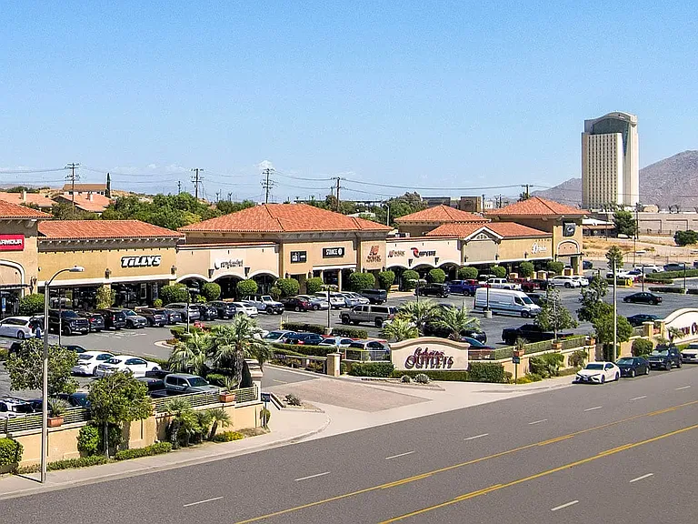 Close to the Cabazon Outlet Mall