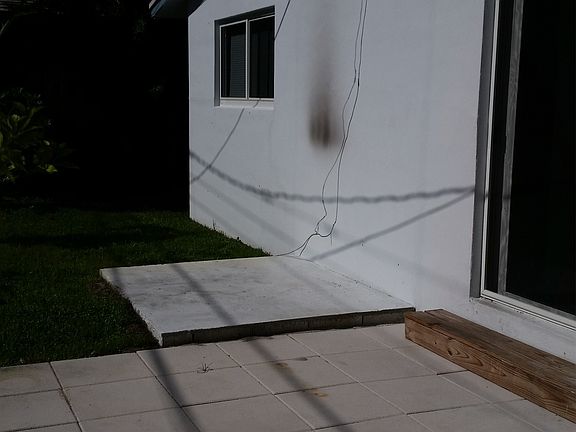 private patio