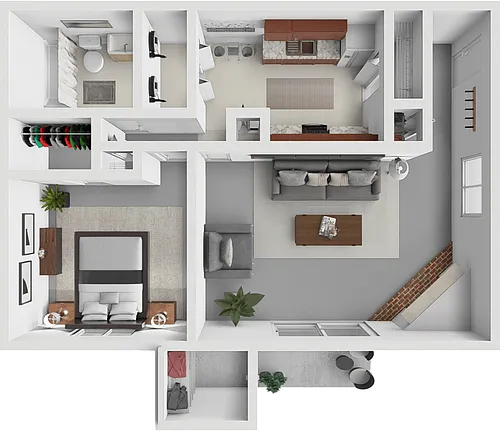 Floor plan Hollow
