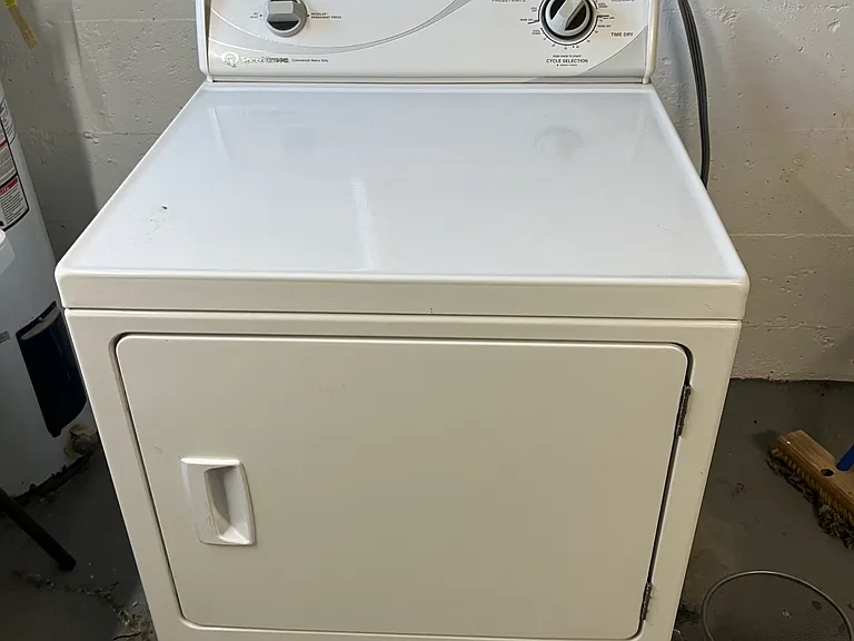 Free shared washer and dryer in basement.