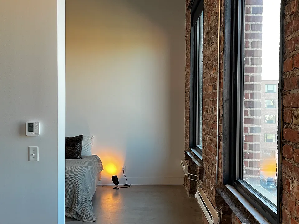 Entrance to bedroom from living area