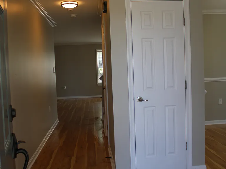 Foyer storage closet