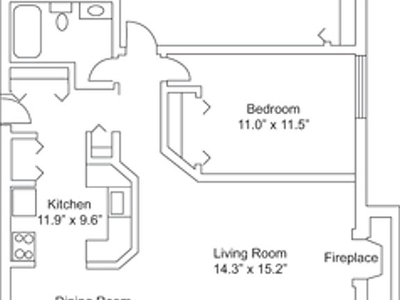 3rd image of 220-248 S Rush St #226-3A