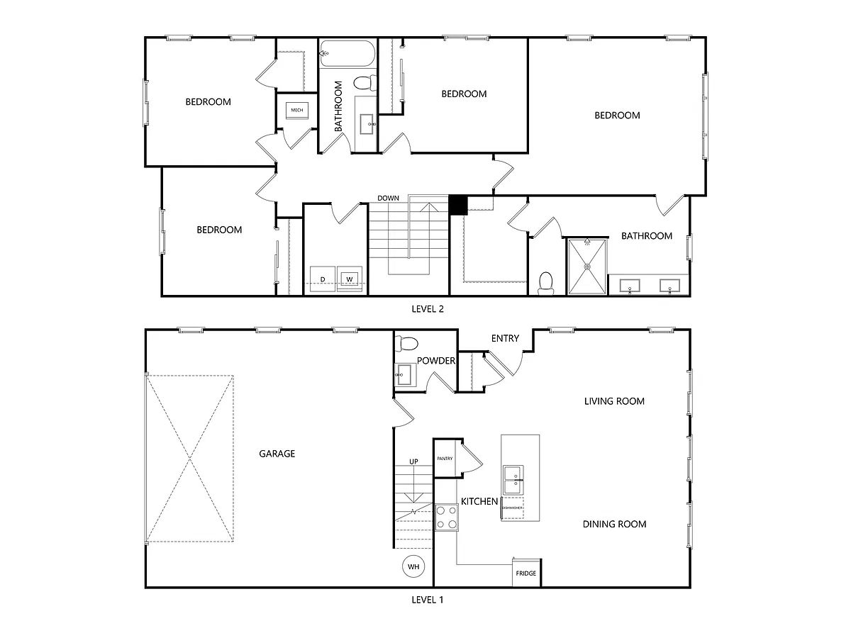 Floor plan TH U5