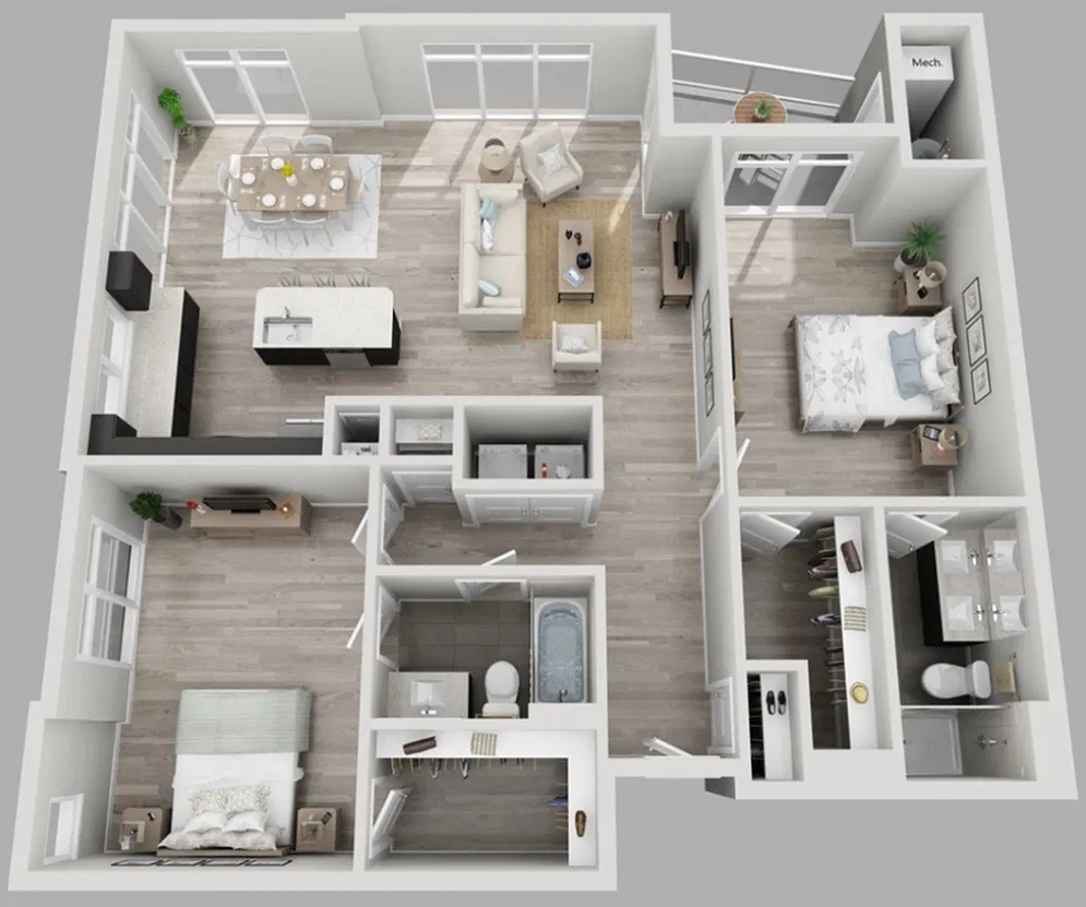 Floor plan 2E