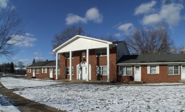 front in winter