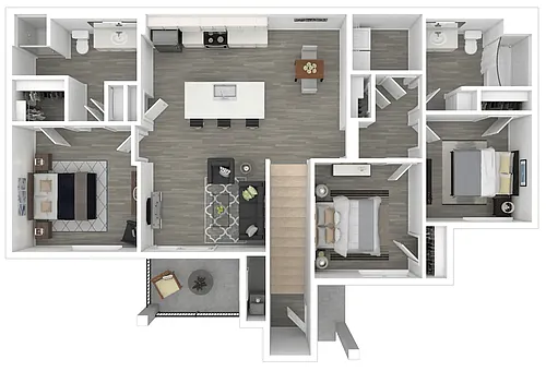 Floor plan 3x2 AU-3.0