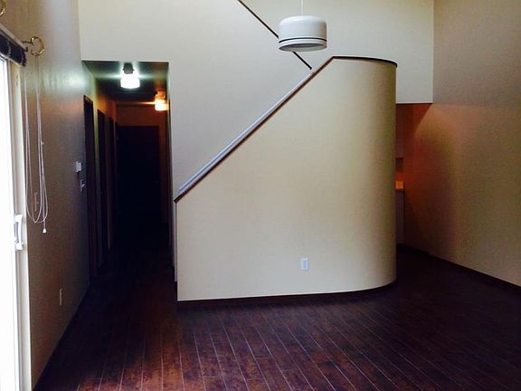 living room/stairway