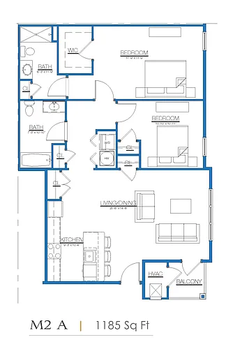 Floor plan M2A