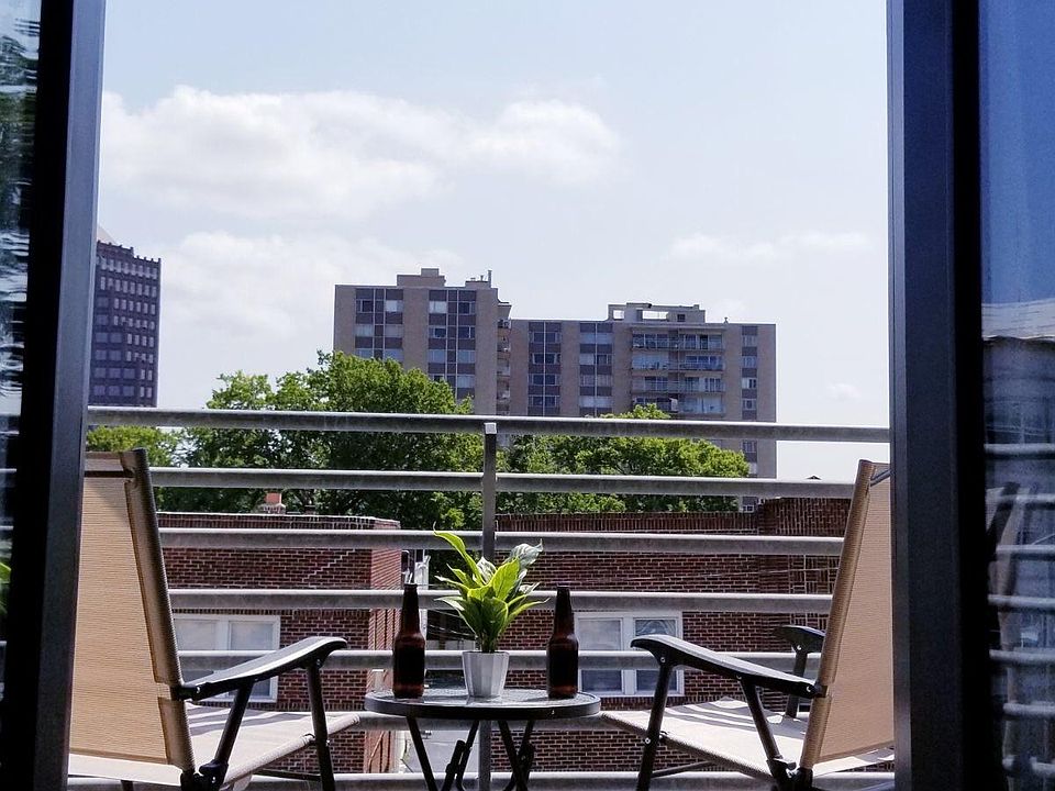 View from the private balcony