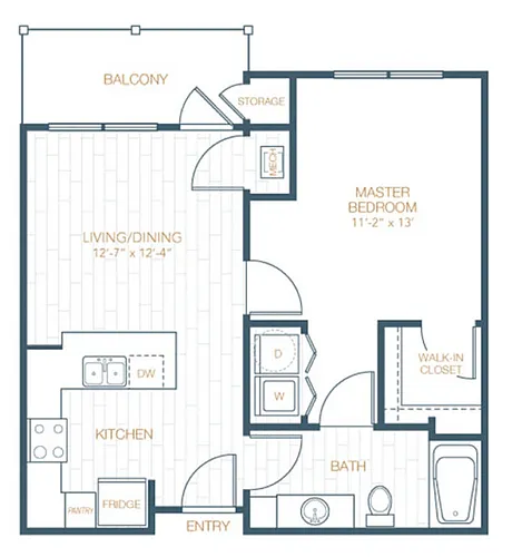 Floor plan A1