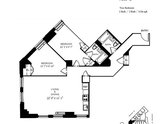 2nd image of 67 Wall St APT 16H