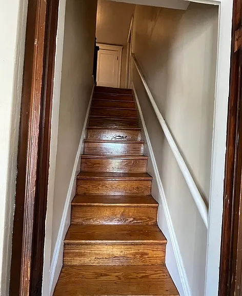 Staircase to 2nd level of the apartment