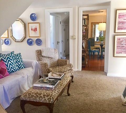 older living room photo