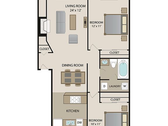 2nd image of 18636 NE 61st Ct #U105