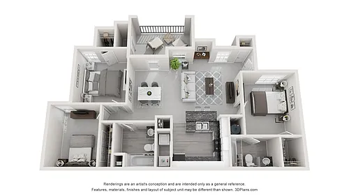 Floor plan The Monarch