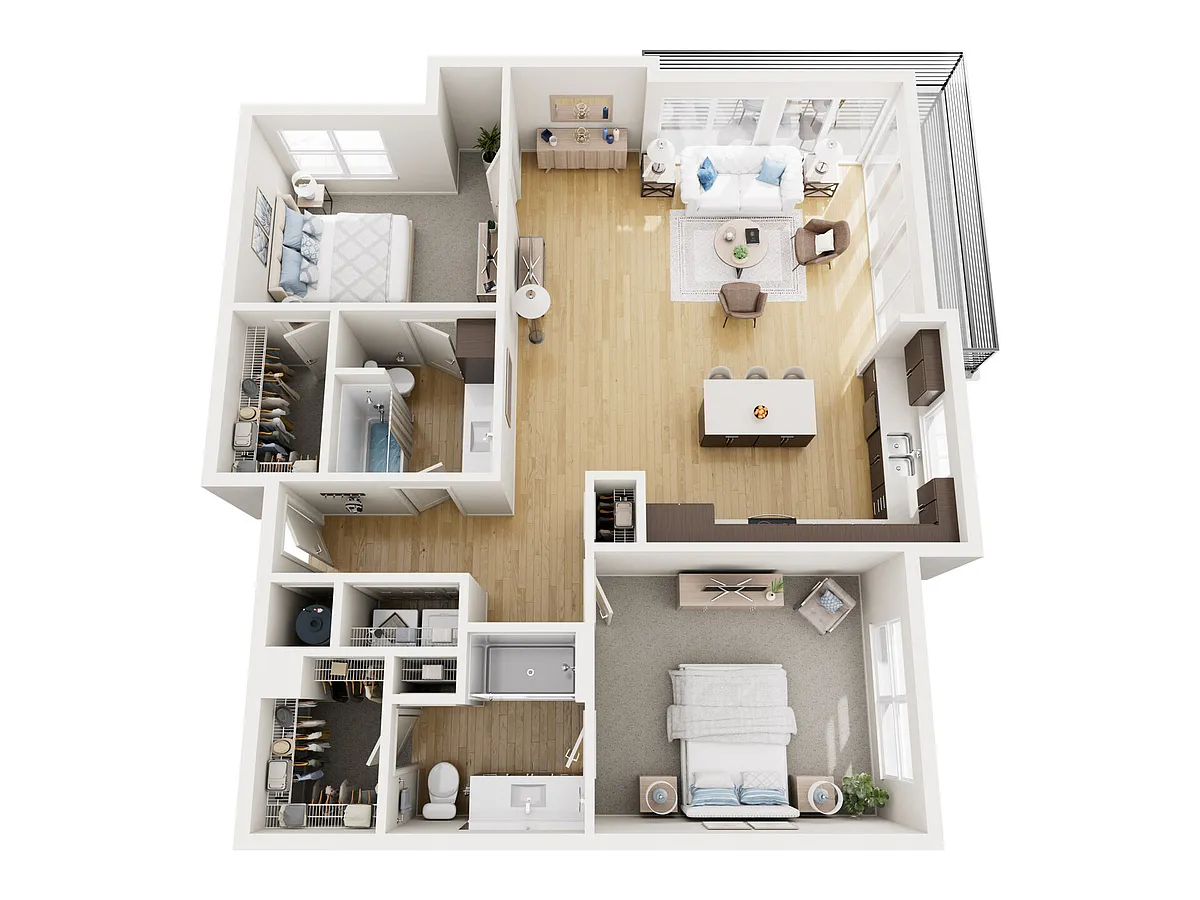 Floor plan B2