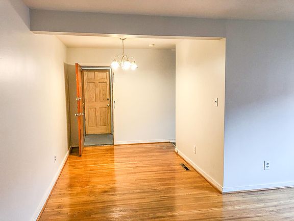 Entrance into Open floor plan Dining & Living