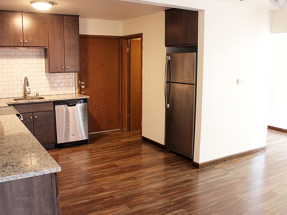 1st floor - Kitchen looking from the other side of the room where your refrigerator is built in