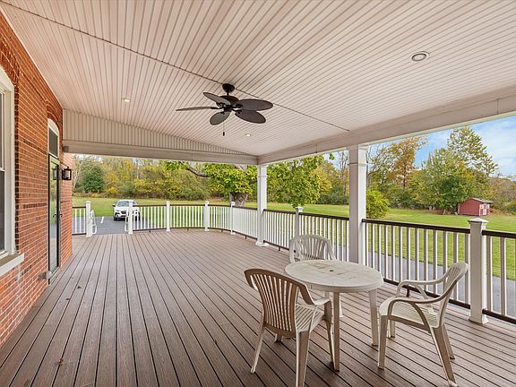 Huge deck area