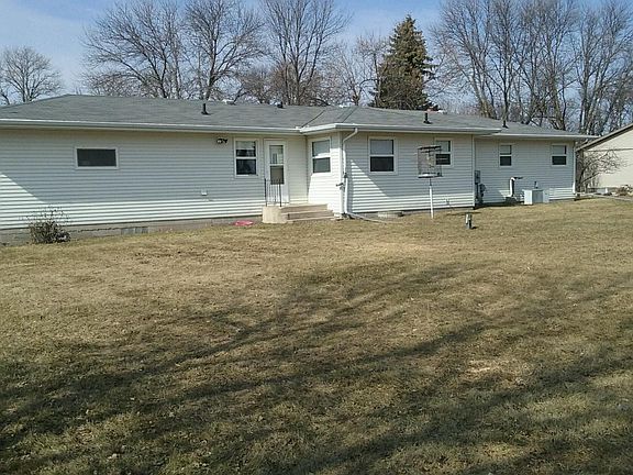 Large back yard