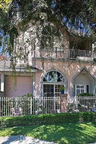 Exterior of house seen from Sunset Pl