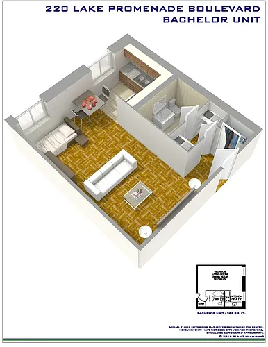 Floor plan Bachelor
