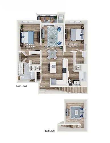 Floor plan Greene Deluxe