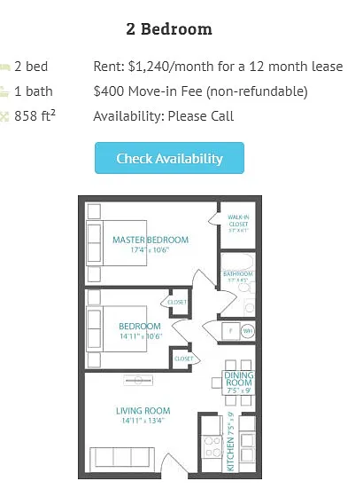 Floor plan 2bedroom
